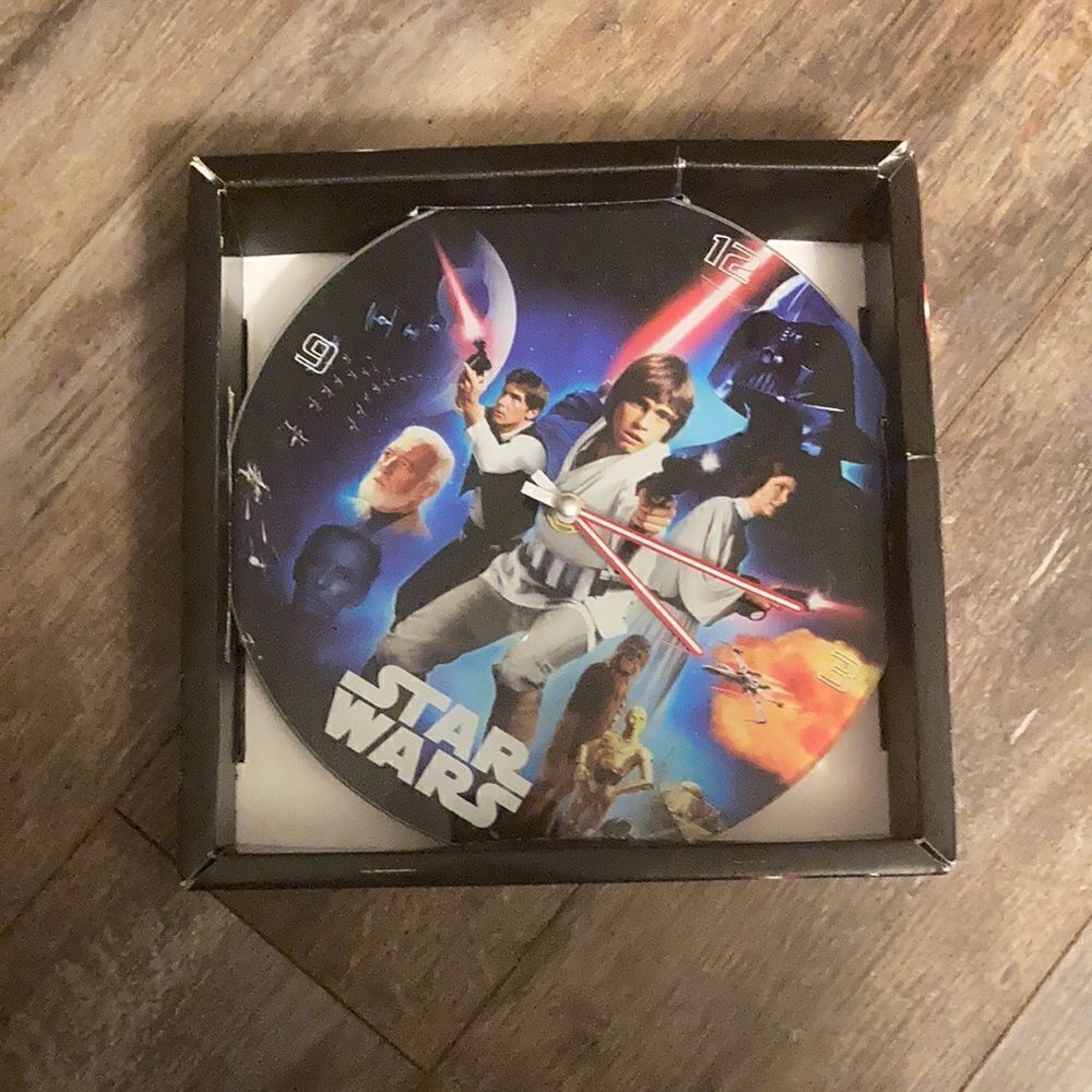 Star Wars clock  